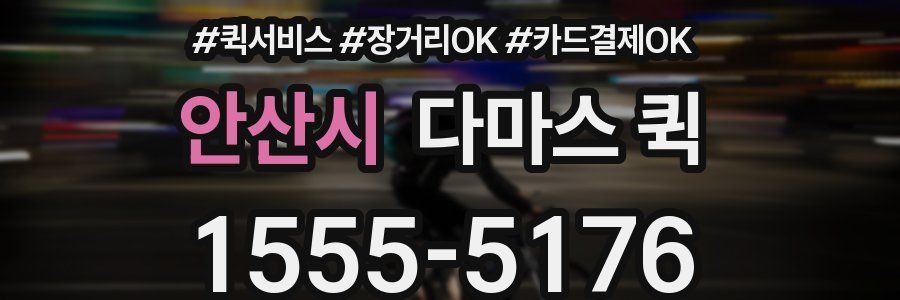 안산시 다마스 퀵
