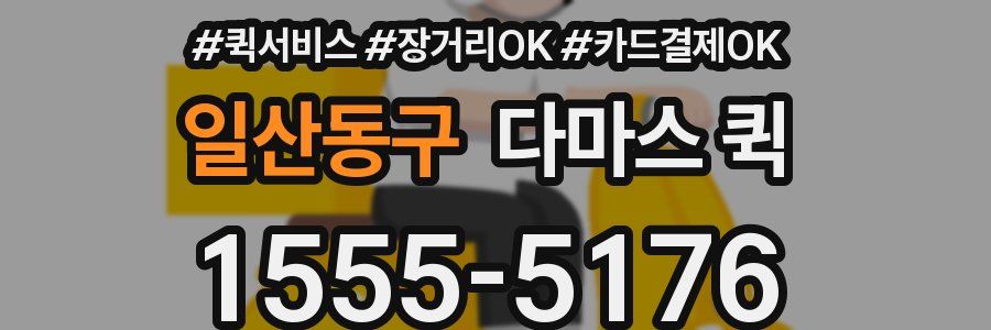 일산동구 다마스 퀵