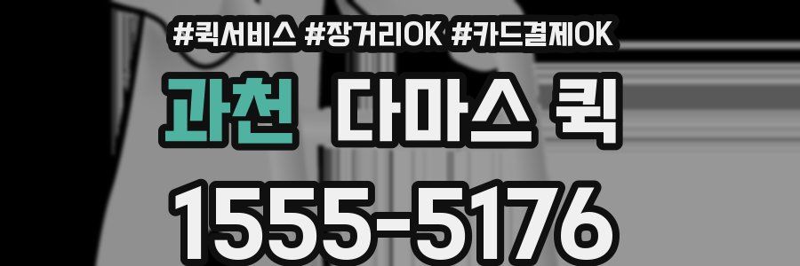 과천 다마스 퀵