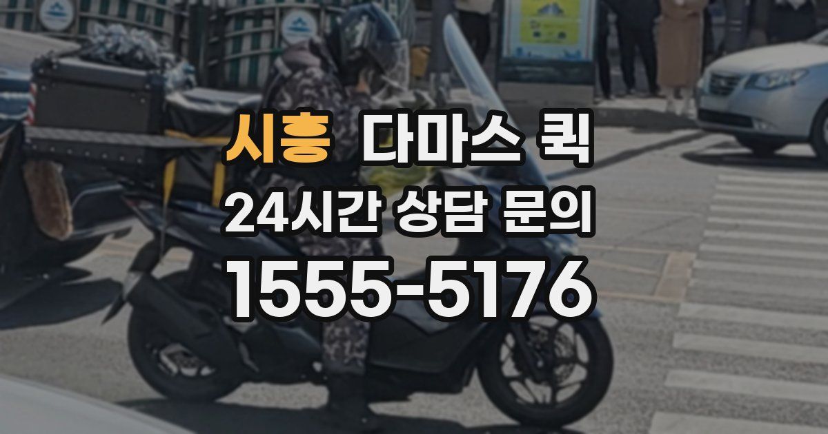 시흥 다마스 퀵