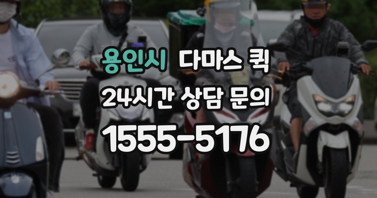 용인시 다마스 퀵