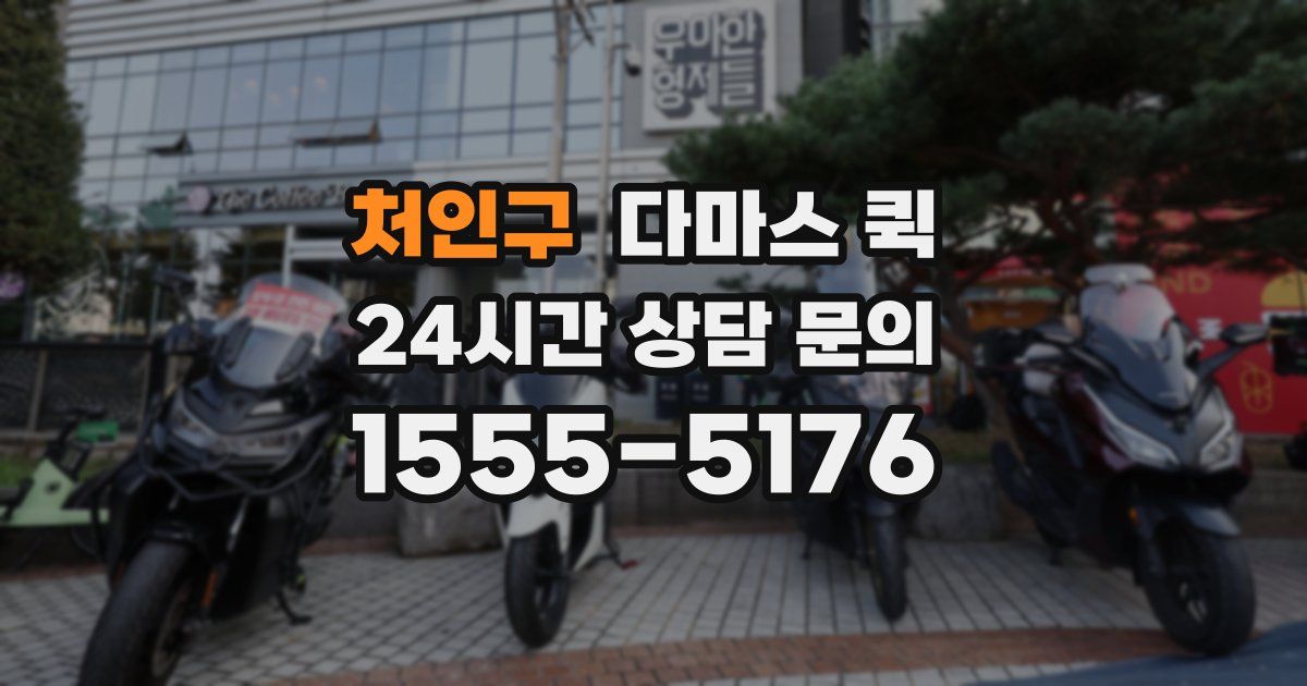 처인구 다마스 퀵