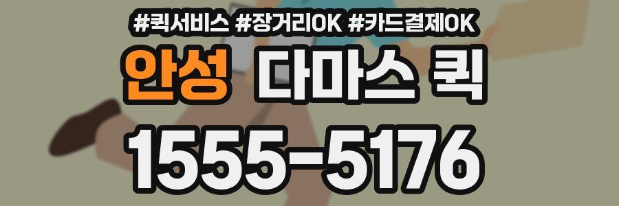 안성 다마스 퀵