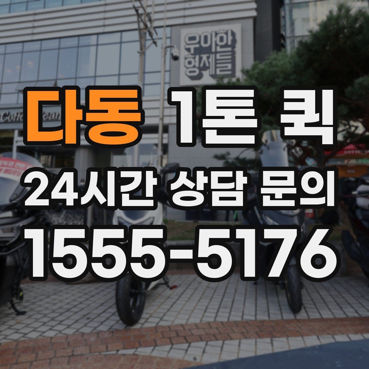 다동 1톤 퀵 안전 운송을 위한 기본 수칙