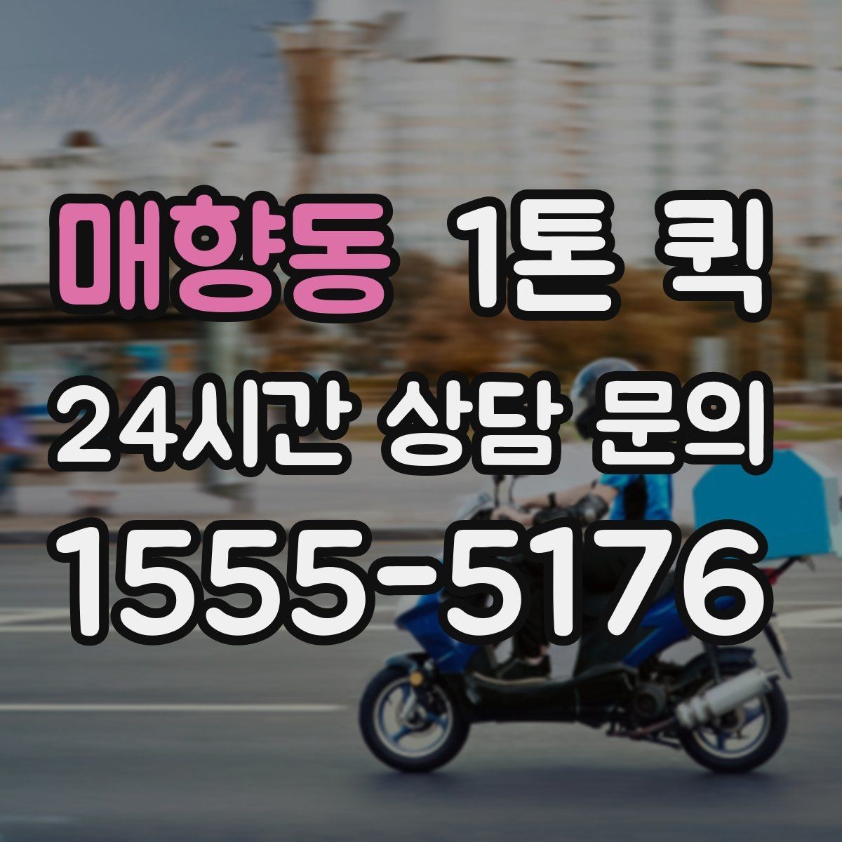 매향동 1톤 퀵 화물 종류에 따른 배차 팁