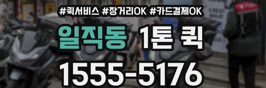 일직동 1톤 퀵