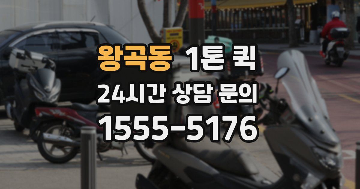 왕곡동 1톤 퀵