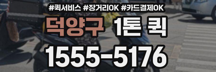 덕양구 1톤 퀵