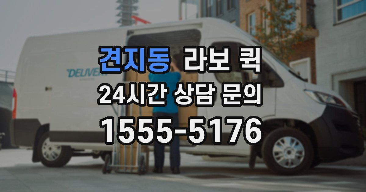 견지동 라보 퀵