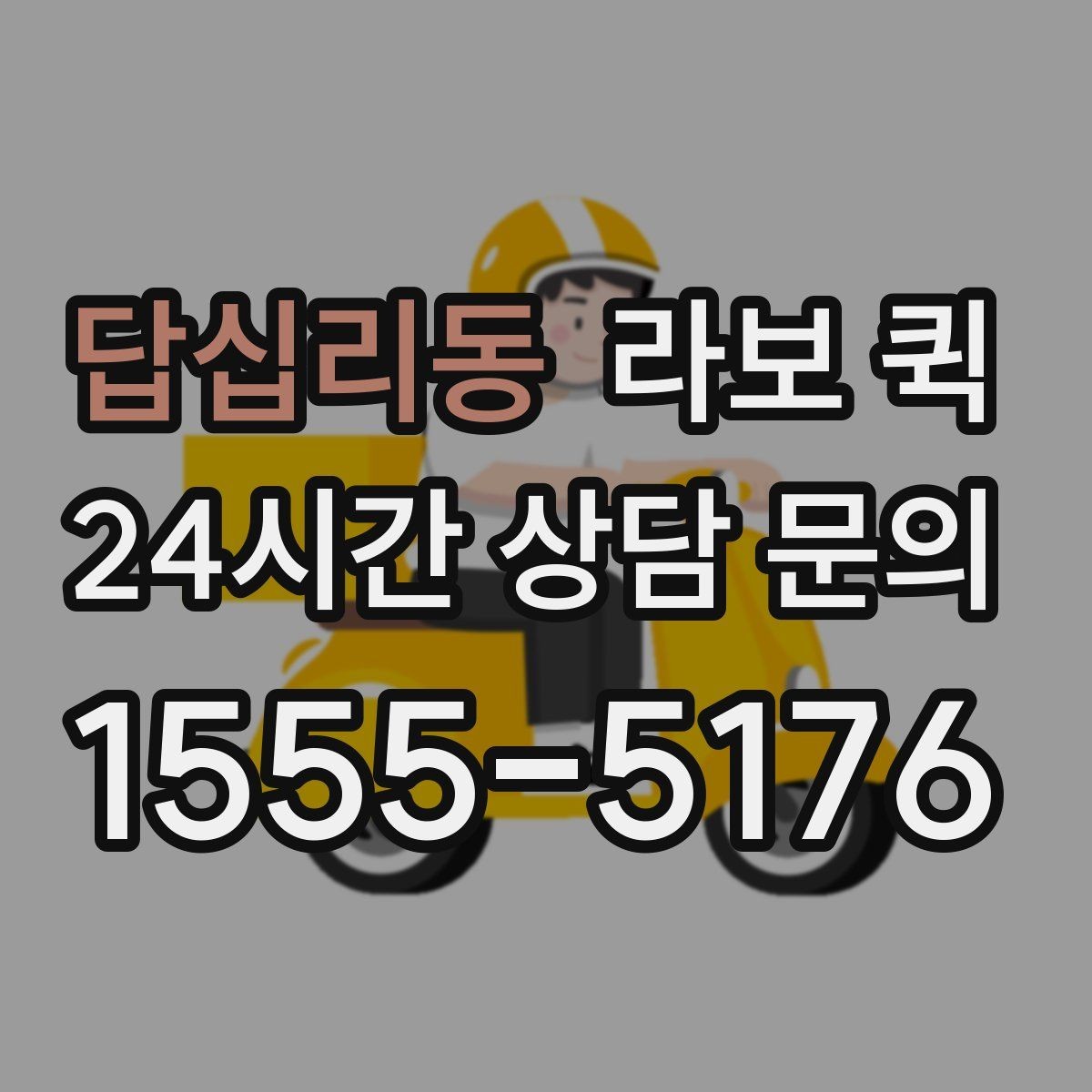 답십리동 라보 퀵 검토할 때 참고할 항목