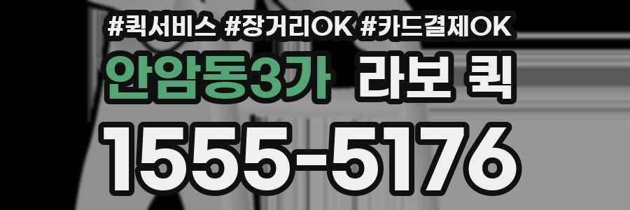 안암동3가 라보 퀵