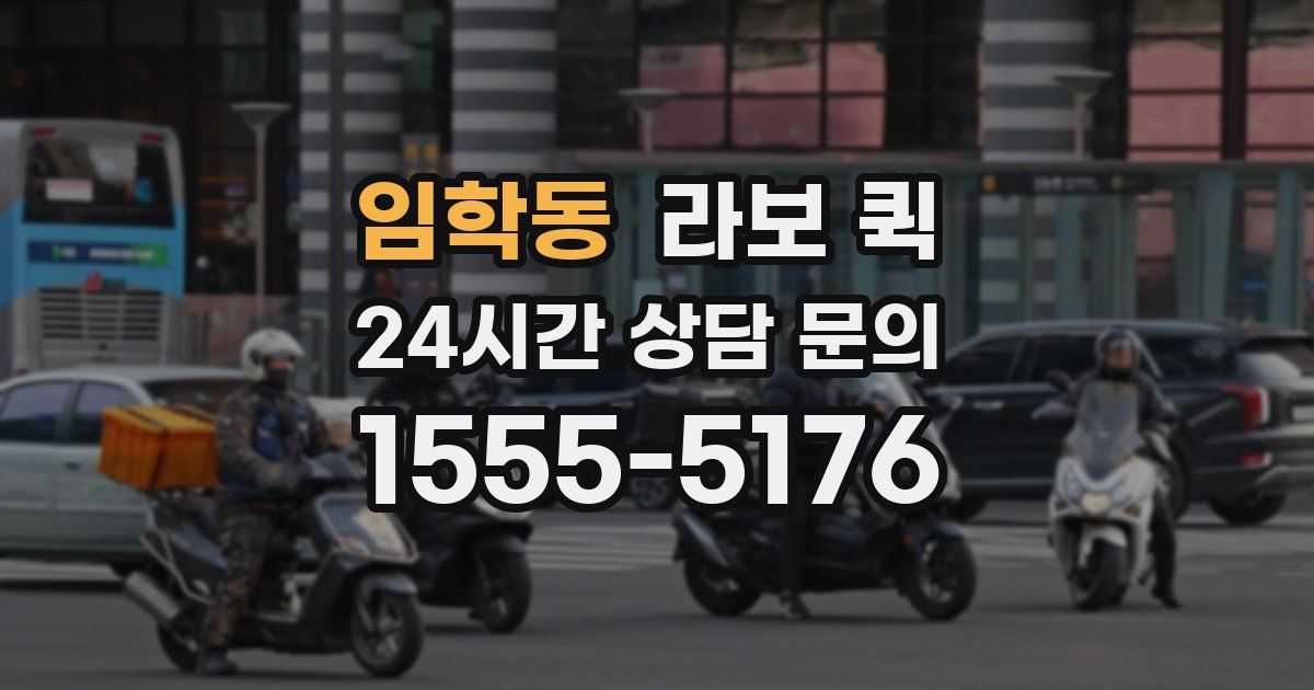임학동 라보 퀵