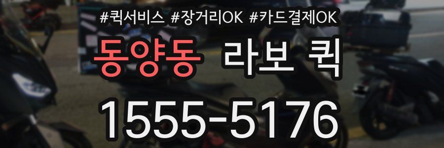 동양동 라보 퀵