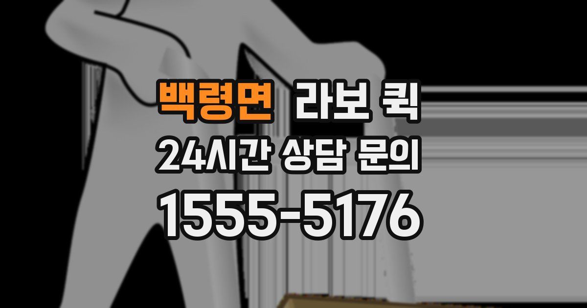 백령면 라보 퀵