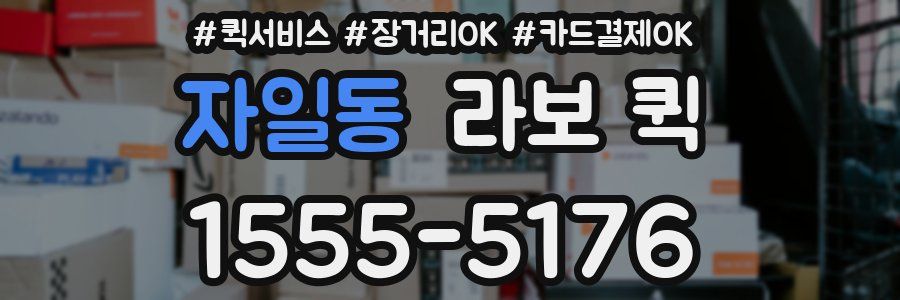 자일동 라보 퀵