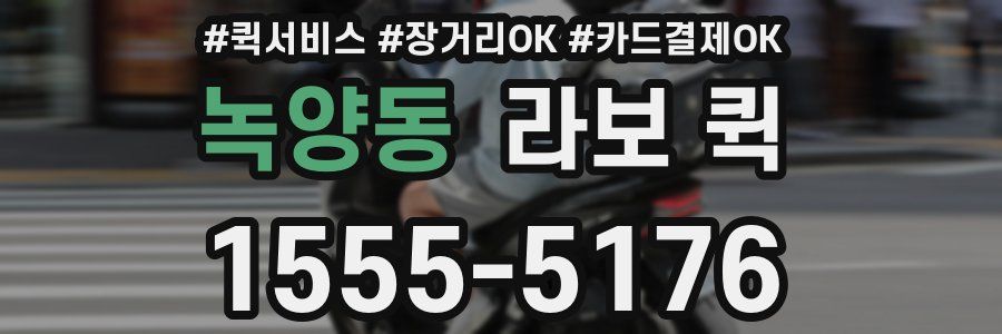 녹양동 라보 퀵
