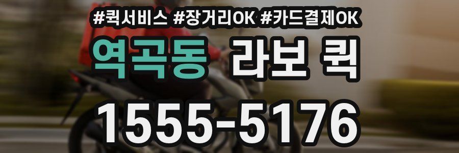 역곡동 라보 퀵