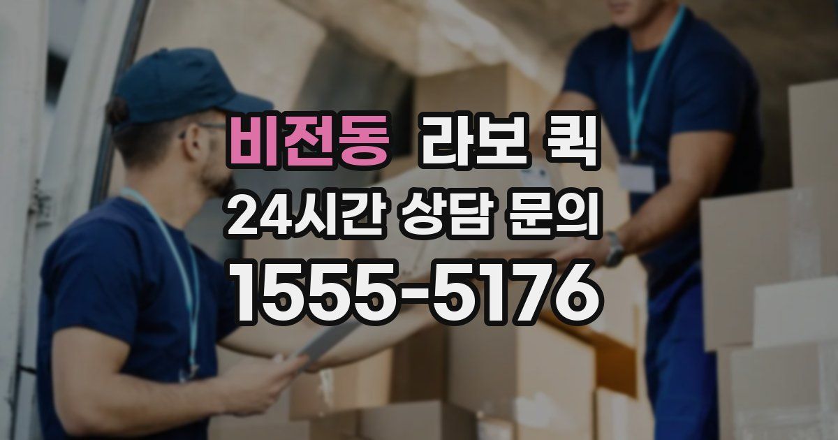 비전동 라보 퀵
