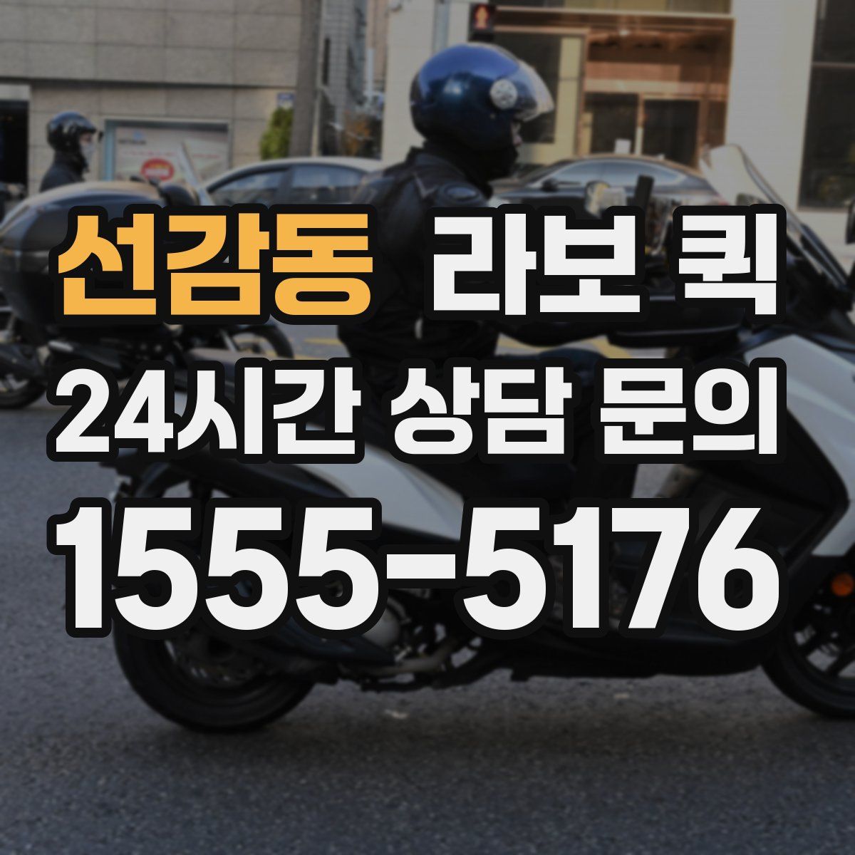 선감동 라보 퀵