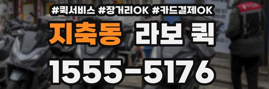 지축동 라보 퀵