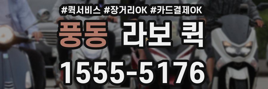 풍동 라보 퀵