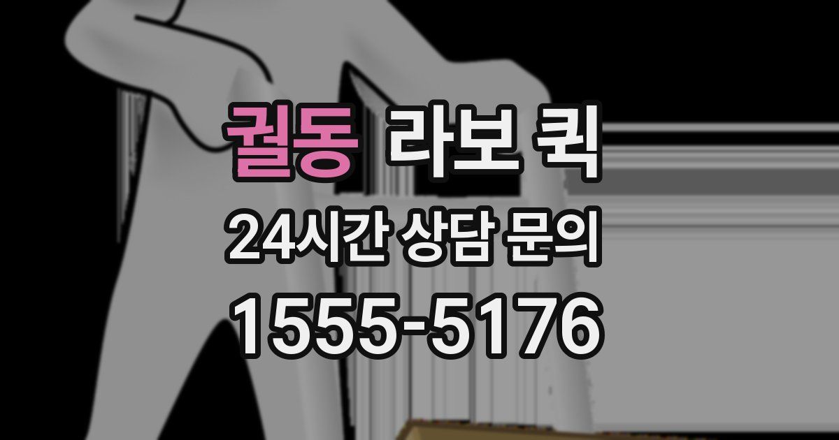 궐동 라보 퀵