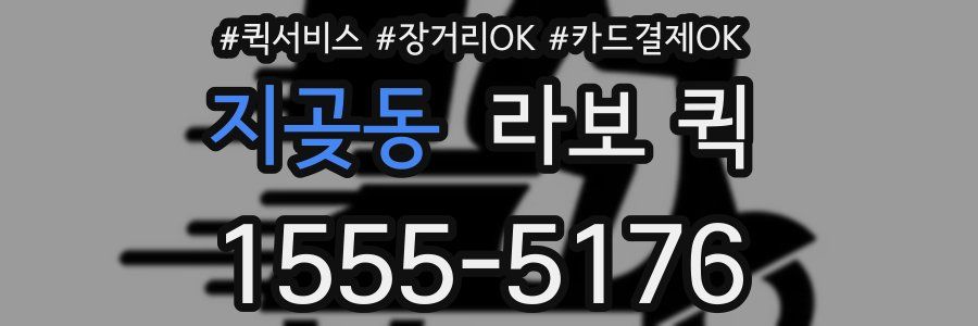 지곶동 라보 퀵