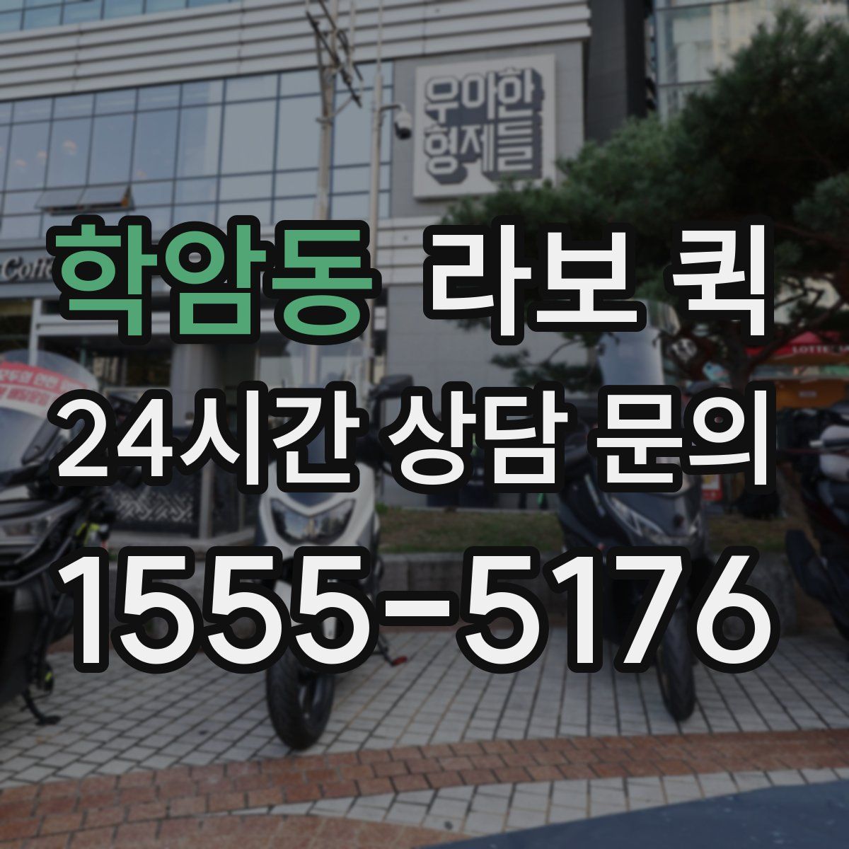 학암동 라보 퀵