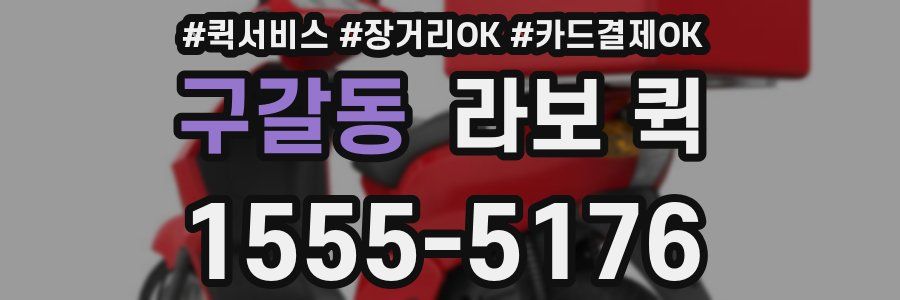 구갈동 라보 퀵