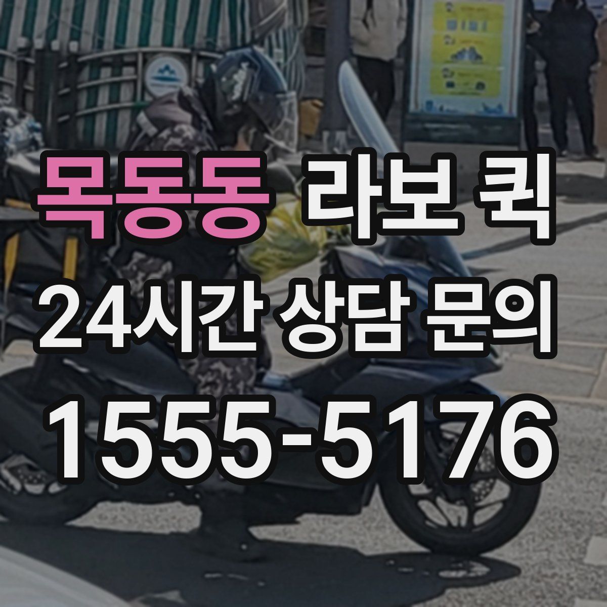 목동동 라보 퀵