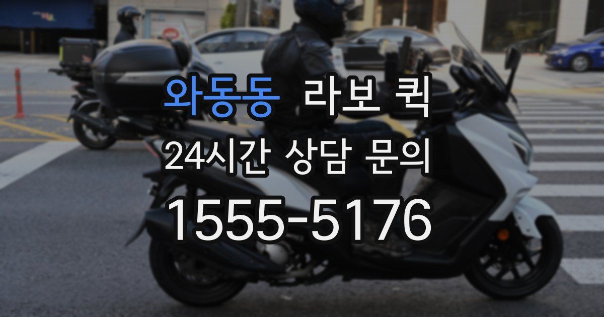 와동동 라보 퀵