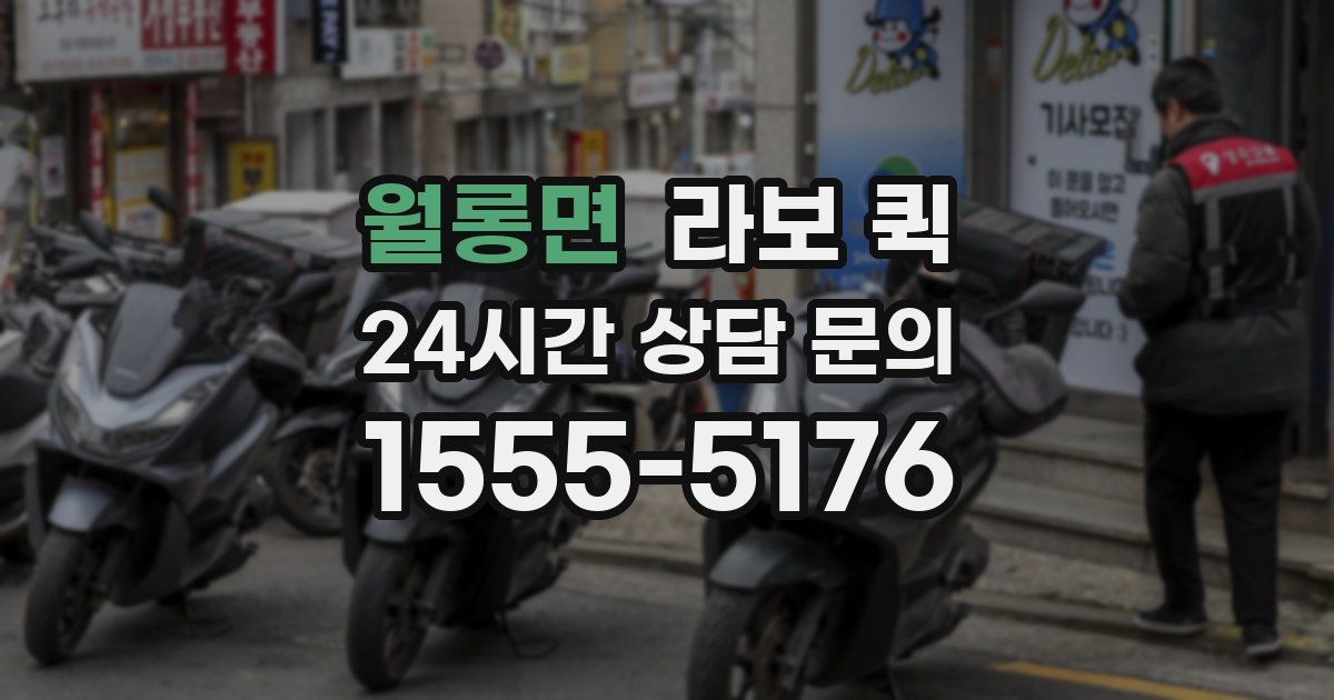 월롱면 라보 퀵