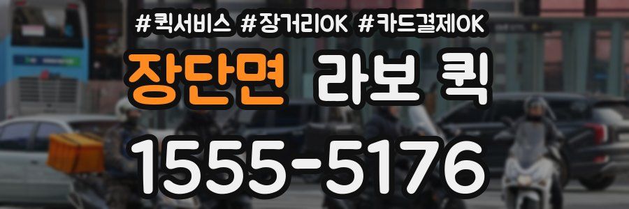 장단면 라보 퀵