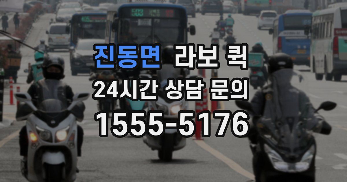 진동면 라보 퀵