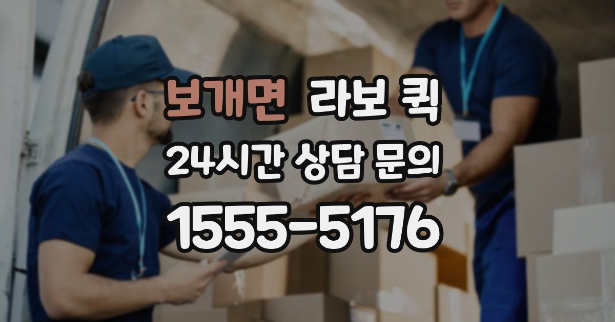 보개면 라보 퀵