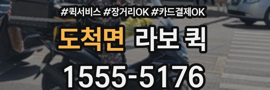 도척면 라보 퀵