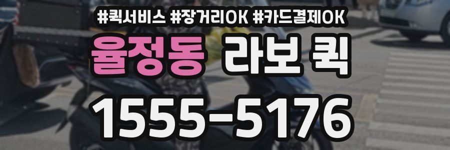 율정동 라보 퀵