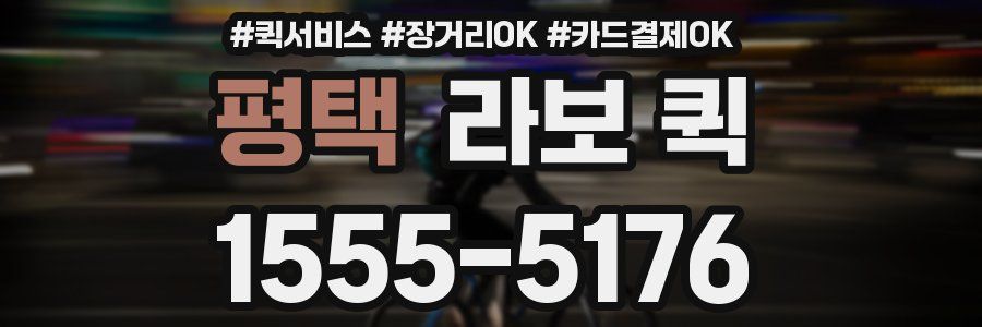 평택 라보 퀵