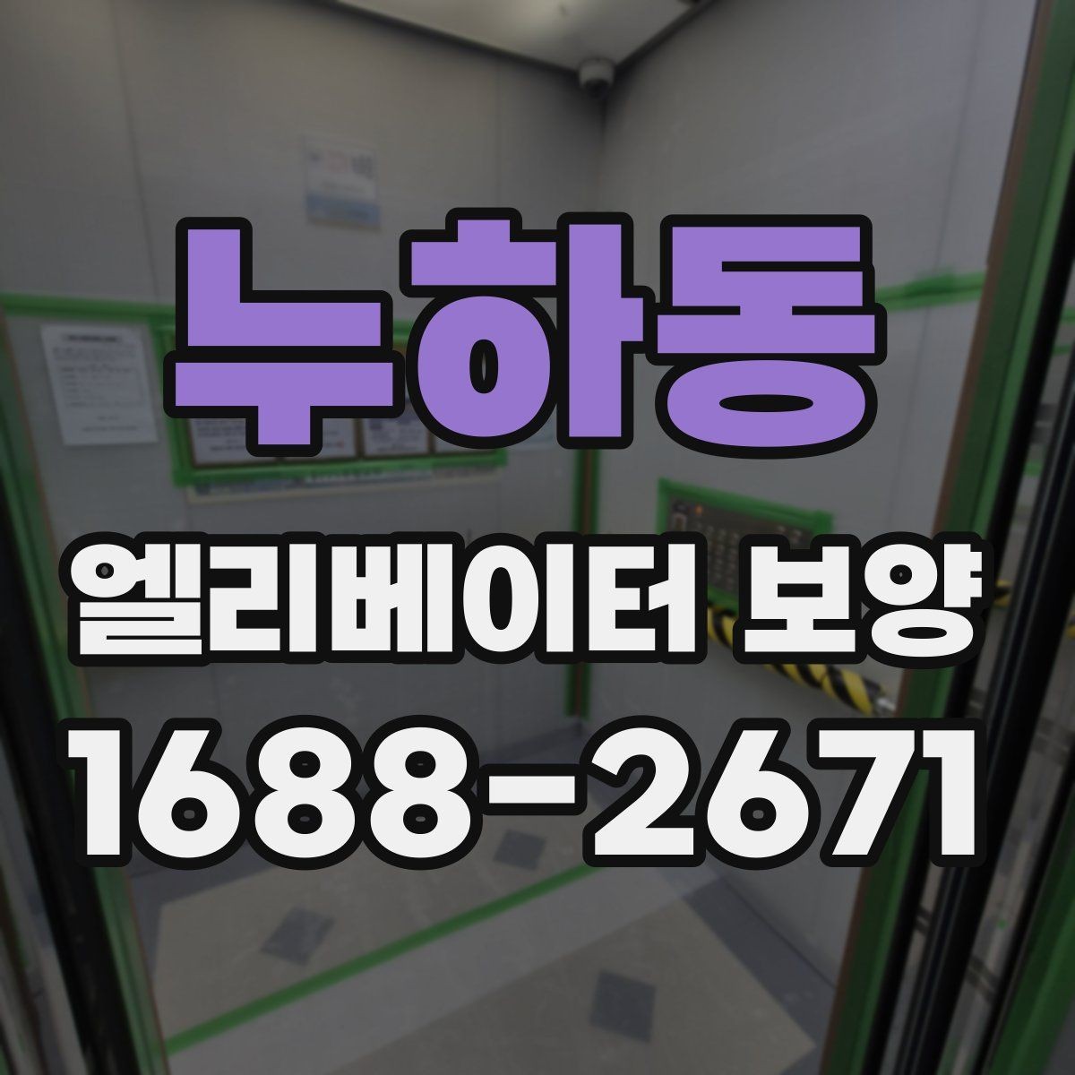 누하동 엘리베이터 보양 업체 선택 전 확인할 점