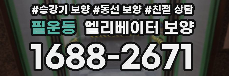 필운동 엘리베이터 보양