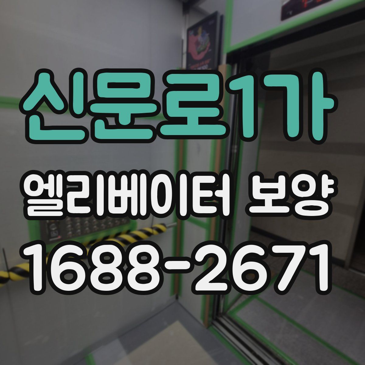 신문로1가 엘리베이터 보양