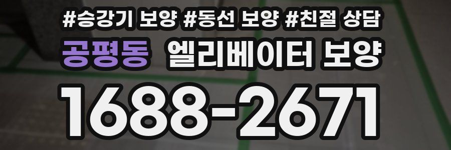 공평동 엘리베이터 보양