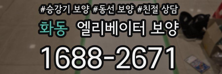 화동 엘리베이터 보양