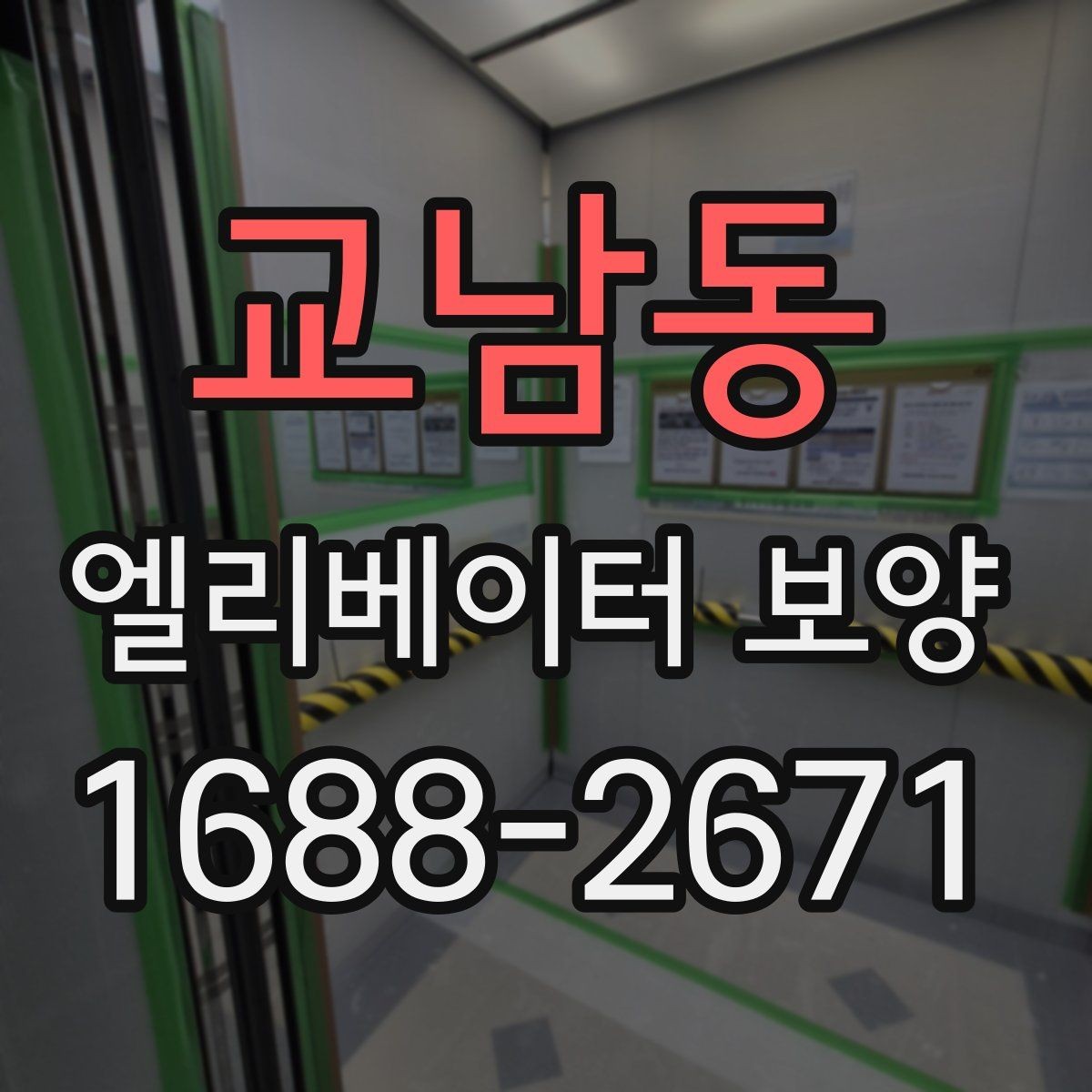 교남동 엘리베이터 보양 재료별 장단점 간단 비교