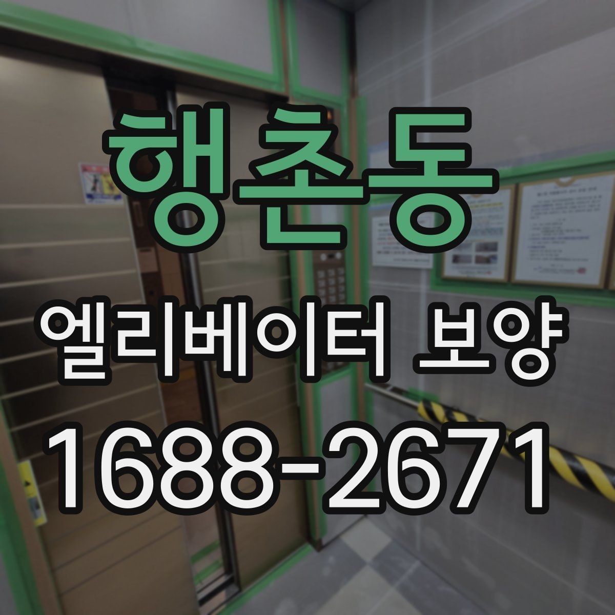 행촌동 엘리베이터 보양 재료별 장단점 간단 비교