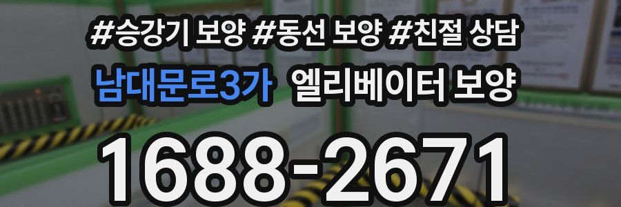남대문로3가 엘리베이터 보양