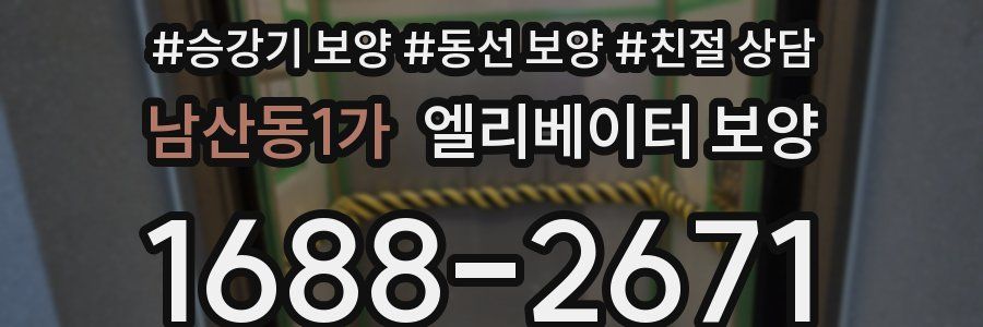 남산동1가 엘리베이터 보양