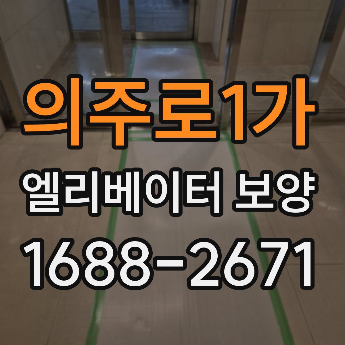 의주로1가 엘리베이터 보양