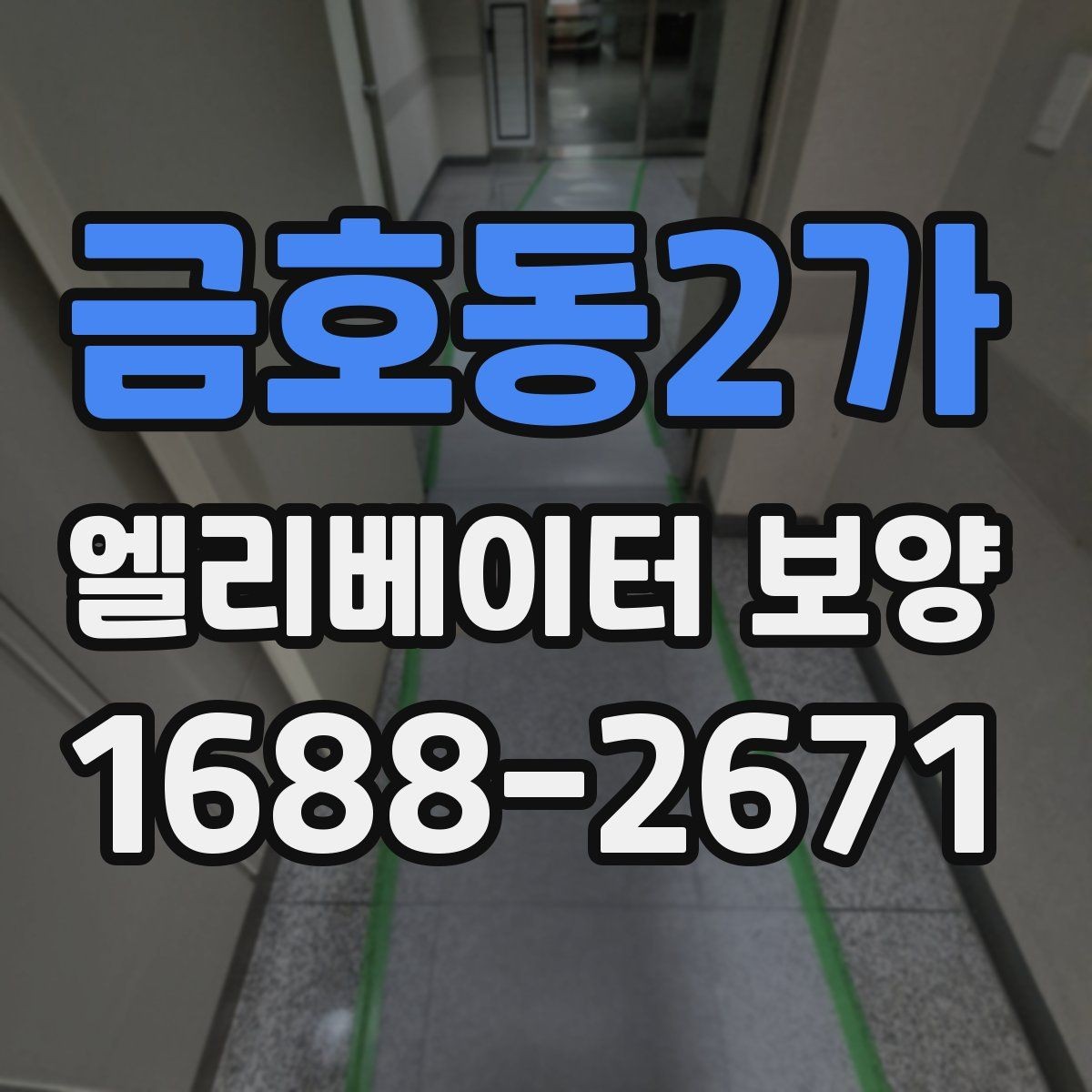 금호동2가 엘리베이터 보양 자재 선택 시 살펴볼 기준