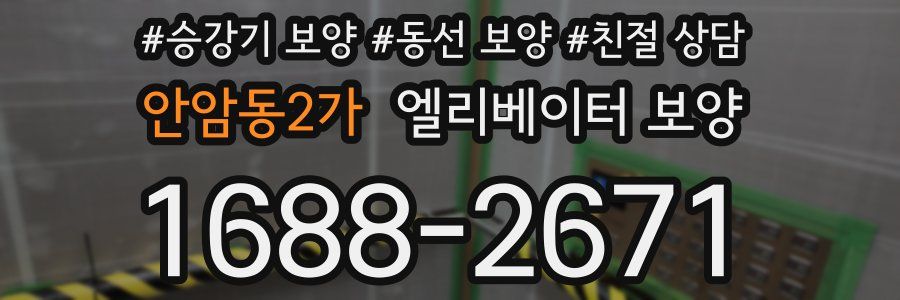 안암동2가 엘리베이터 보양